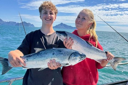 Half Day Salmon Fishing Charter 5 hours