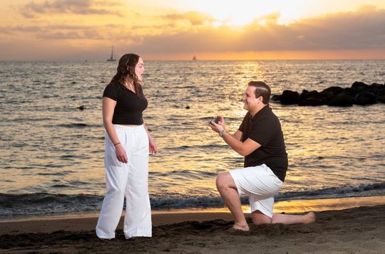 Puerto Vallarta Beach Proposal Photography