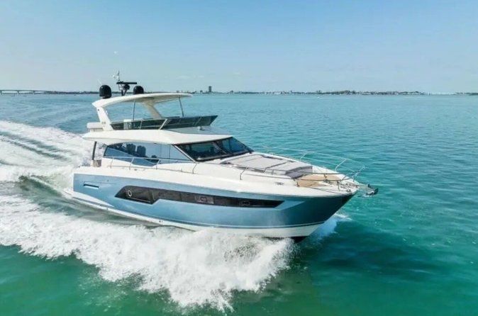 Sarasota 63’ Peace Prestige 630 | 8hr Private Yacht Charter