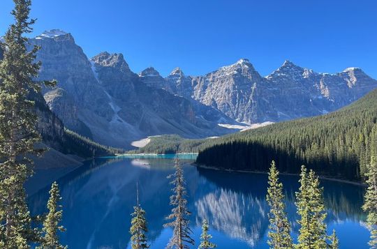 Private Moraine Lake, Lake Louise and Emerald Lake from Calgary