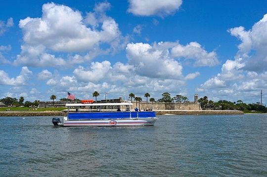 St Augustine Historic Landmark Boat Tour with Sunset Option