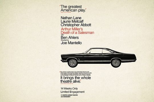 Death of a Salesman on Broadway Ticket