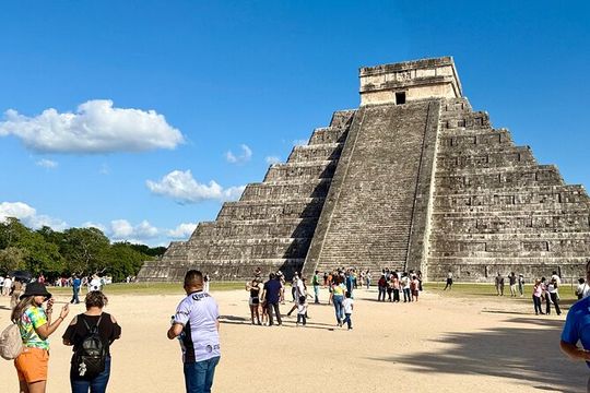 Chichen Itza Day Trip with Cenote Swim and Valladolid Visit
