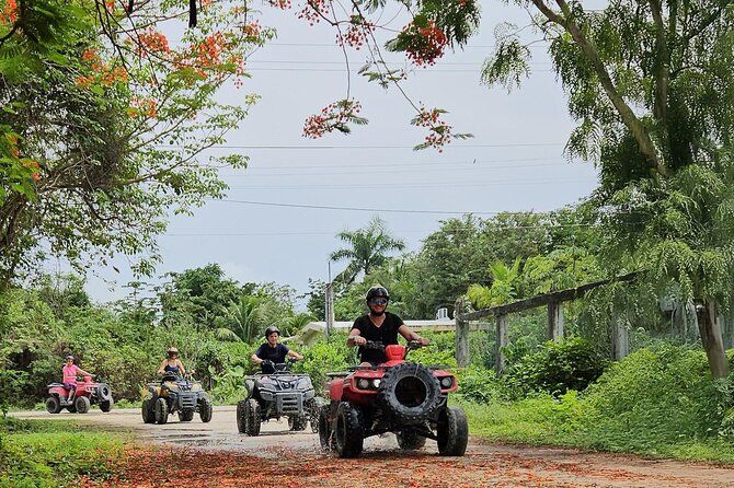 Buggy Tour, ATV Ride and Visit to Jade cavern in Cozumel