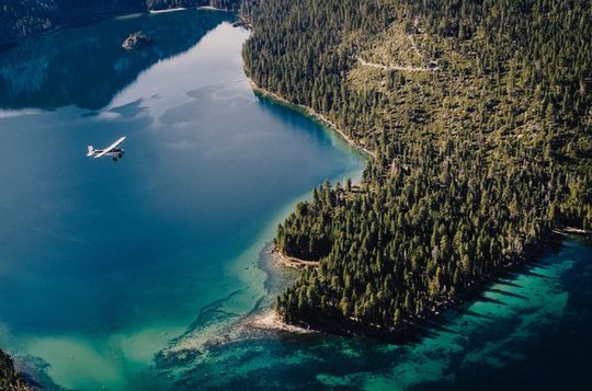 Lake Tahoe Aerial Tour to Emerald Bay