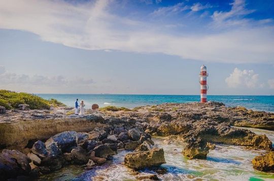 Cancun Romantic Beach Photoshoot