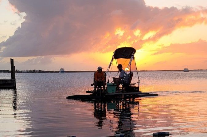 Key Largo Drive Your Own Mini Pontoon Boat Tour with Beach Pass