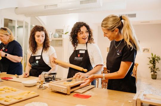 Homemade Italian Pasta Cooking & Wine Tasting Class in NYC
