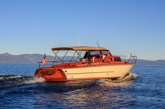 2 Hours Lake Tahoe Emerald Bay Sunset Shared Boat Tour