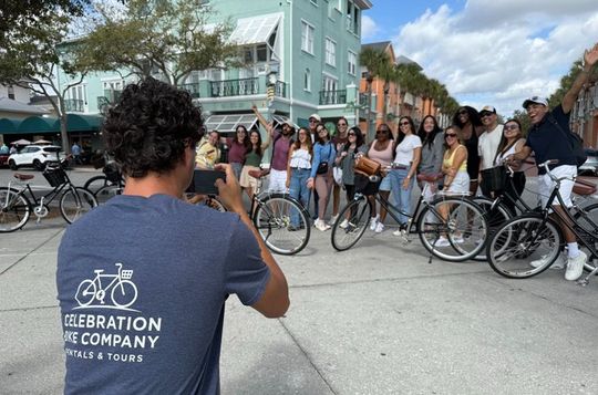 Guided Bike Tour of Celebration, Florida - History and Nature