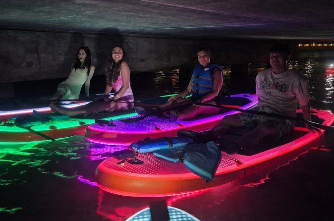 Night Glow Paddle board Adventure Tour in Daytona Beach