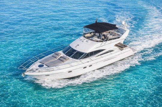 60ft Luxury Private Yacht in Miami with 2 Jet Skis