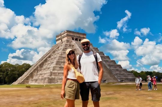 Full-Day Chichen Itza, Suytun and Ikkil Cenotes Exploration