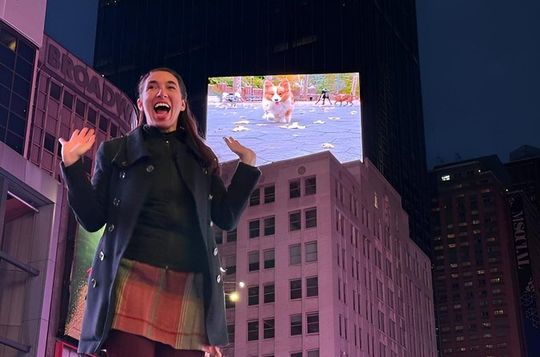 NYC: Your 1 full minute Moment on a Times Square Billboard