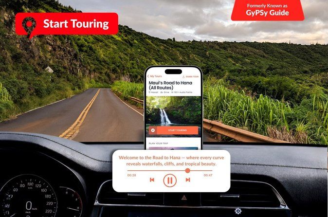 Self-Guided Audio Driving Tour: Road to Hana, Maui