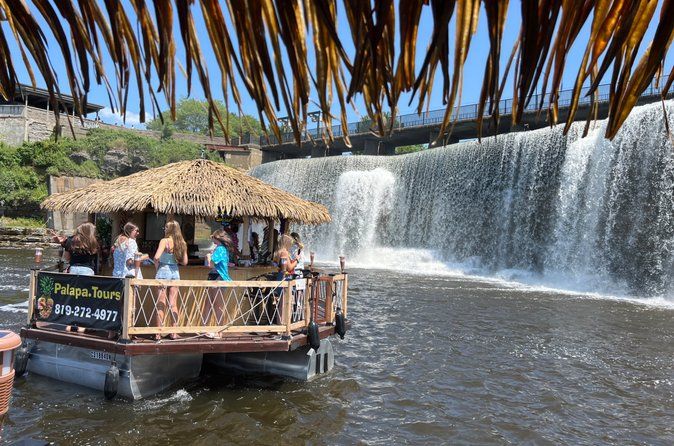 Moana Floating Tiki Bar on the Ottawa River