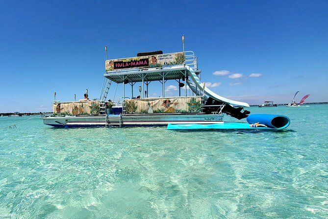 Destin Crab Island Double Decker Tiki Pontoon Adventure