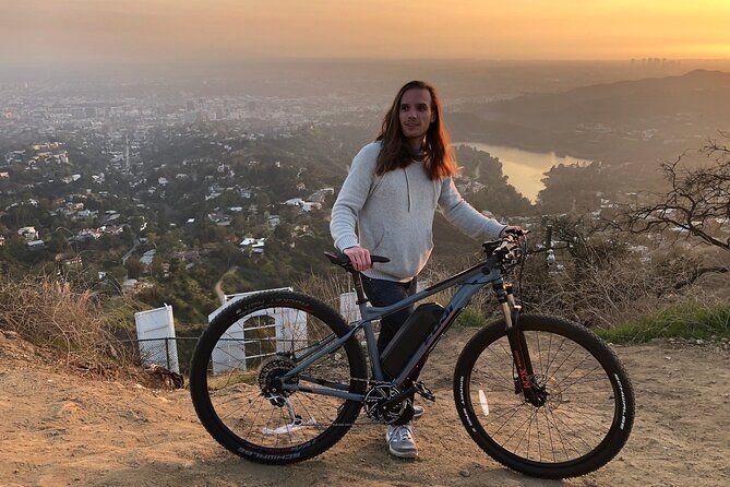 Hollywood Sign Private E-Bike Ride