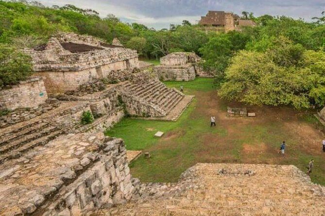 Ek Balam, Cenote Hubiku & Valladolid from Cancun