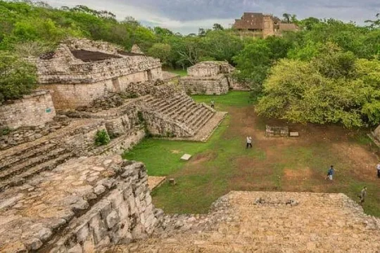 Ek Balam, Cenote Hubiku & Valladolid from Cancun