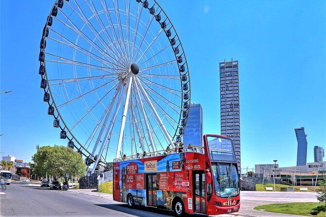 Hop-on Hop-off City Tour Puebla and Aquarium or Observation Wheel