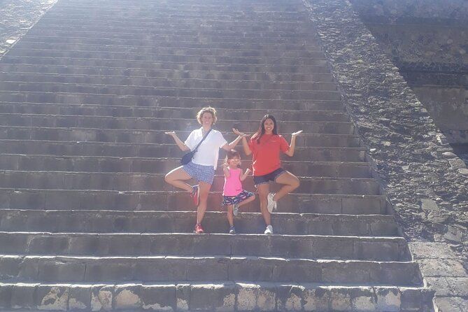 Pyramids of Teotihuacan and Basilica of Guadalupe from Cd Mexico