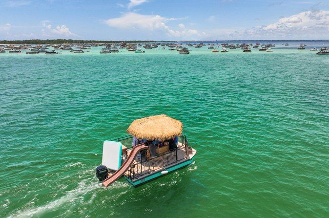 Private Crab Island Sandbar Cruise on the Tiki Pub