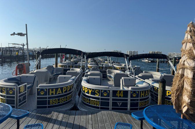 Crab Island Pontoon Rentals in Destin