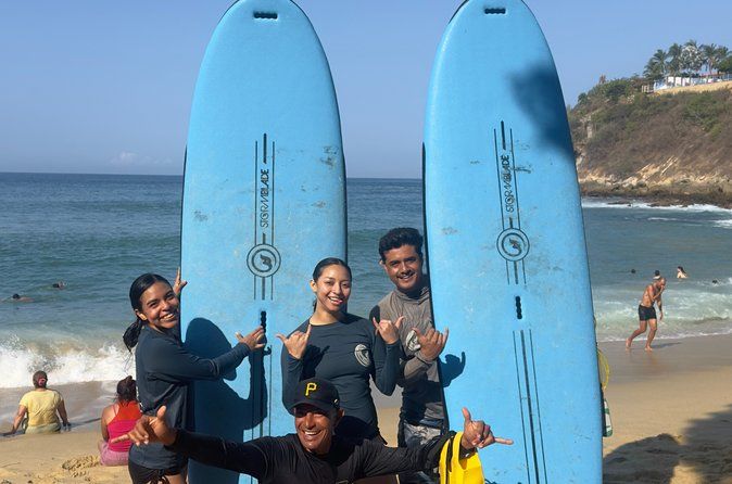 Surf Lessons in Puerto Escondido for beginners