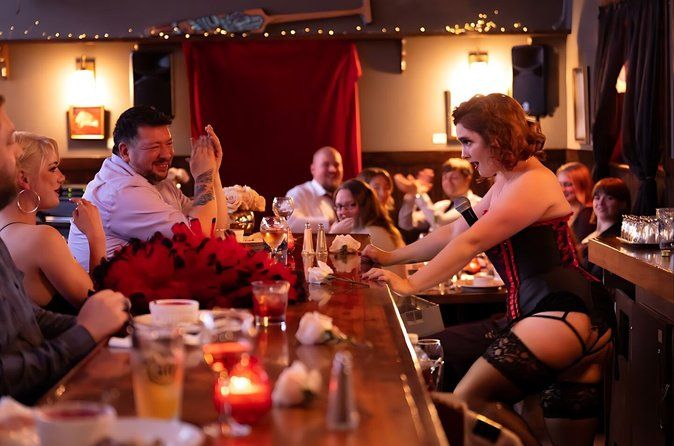 Whispers of Ketchikan Burlesque Experience with Live Music