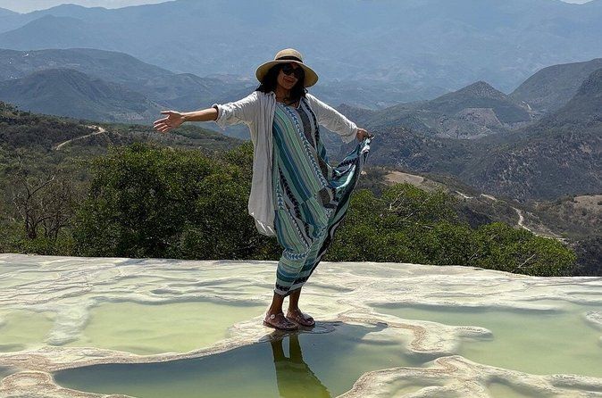 Hierve el Agua, Mezcal, Textiles and Tule Tree on Private Tour