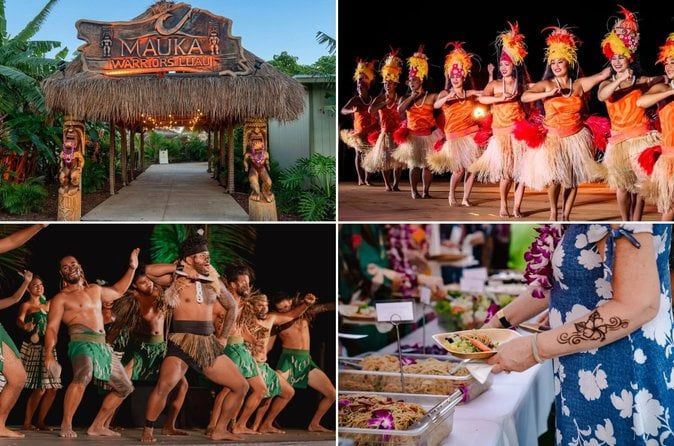 Oahu: Mauka Warriors Luau, Rum Tasting and Dole Plantation Tour