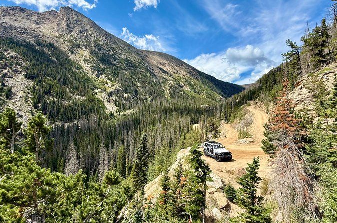 Open Jeep Rocky Mountain Adventure Private Tour of RMNP
