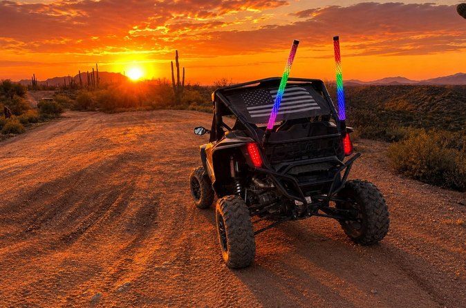 Scottsdale Sunset UTV Tour Bigfoot Desert Adventure UTV Tours