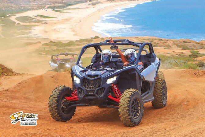 Cabo Desert and Beach Tour in CanAm X3 Playa Migriño Adventure