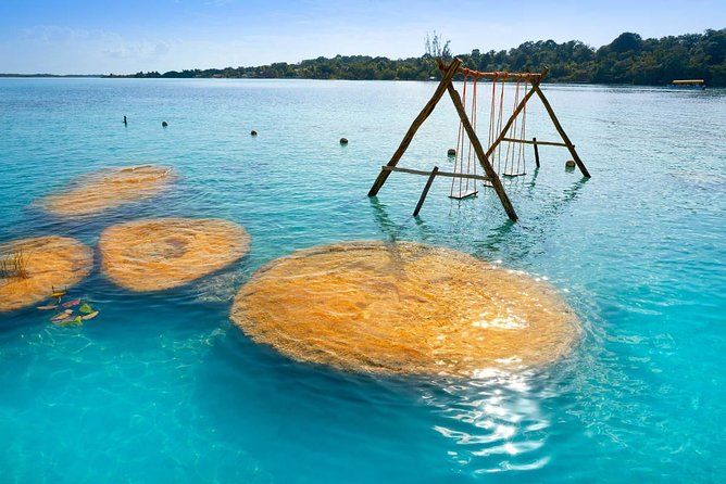 Tour Bacalar - Cenote Azul & MarMol Club with Kayaks from Cancún