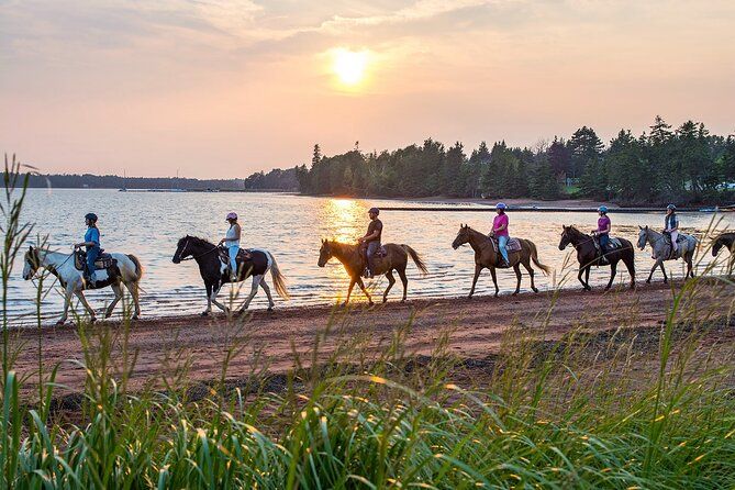 Lakeside Sunset Beach Ride