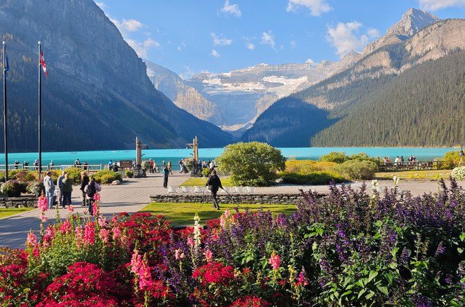 Lake Louise Moraine Lake Johnston and Banff Option Bow Cascade