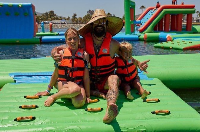 Inflatable Water Obstacle Course near Los Angeles: All Day Pass