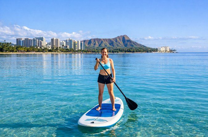 Stand-Up Paddleboard Adventure: Stunning Views of Honolulu