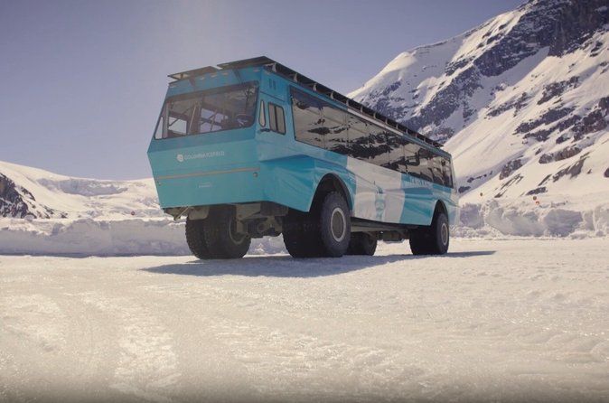 Columbia Icefield Skywalk Crowfoot Glacier and Lakes Tour