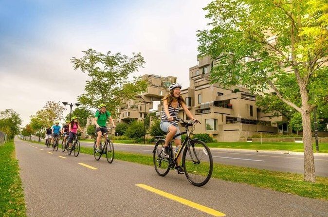Half day bike Rental by the Old Montreal and Lachine Canal