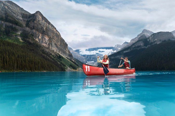 Banff: Lake Louise Canoe Tour & Moraine Lake | Skip-the-Line