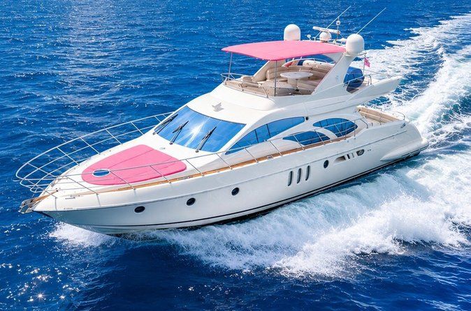 Miami Yacht Charter | Azimut 70ft + 2 Jet Skis | 13 Guests