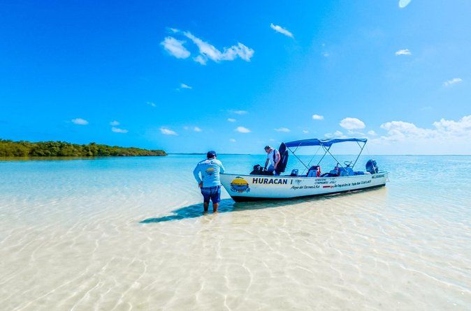 Tour Sian Kaan: From Tulum Boat Tour, Swim, Snorkel & Lunch