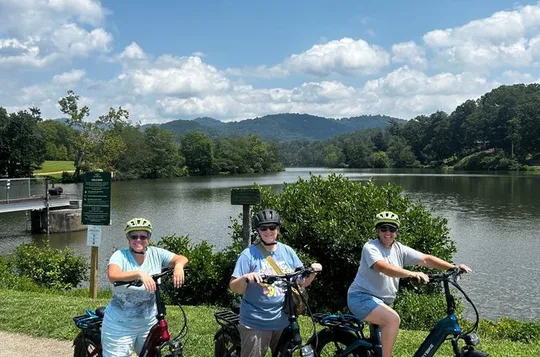Eclectic and Electric Asheville E-Bike Tours