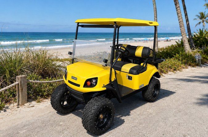 Golf Cart street Legal 4 Seater Rental in Daytona Beach