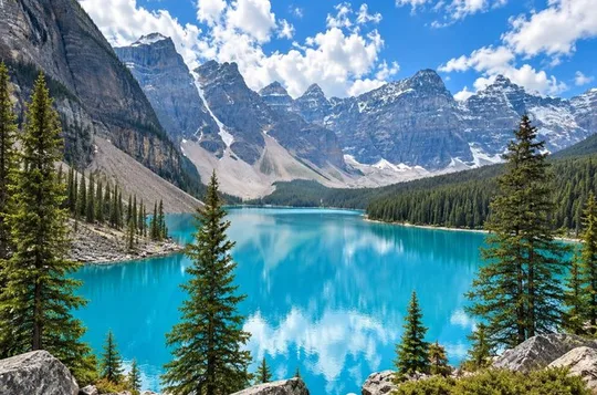 Moraine Lake, Lake Louise & Banff Tour from Calgary, Canmore