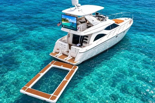 Luxury Miami Yacht Rental and 2 Jet Skis