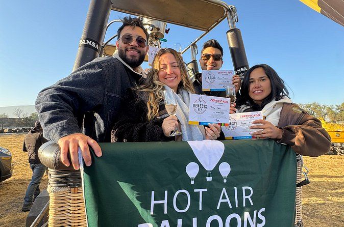 Hot air balloon flight Teotihuacan ALL INCLUSIVE no scams